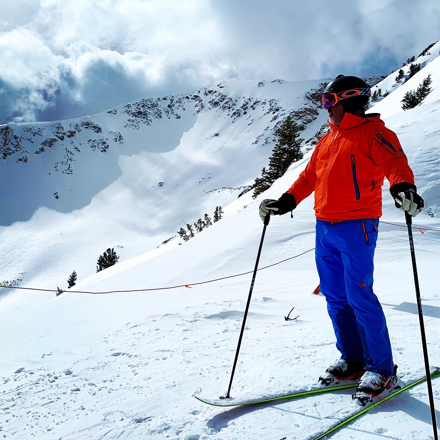 Cat Skiing in Utah with Icebreakers Bodyfit Merino base layer