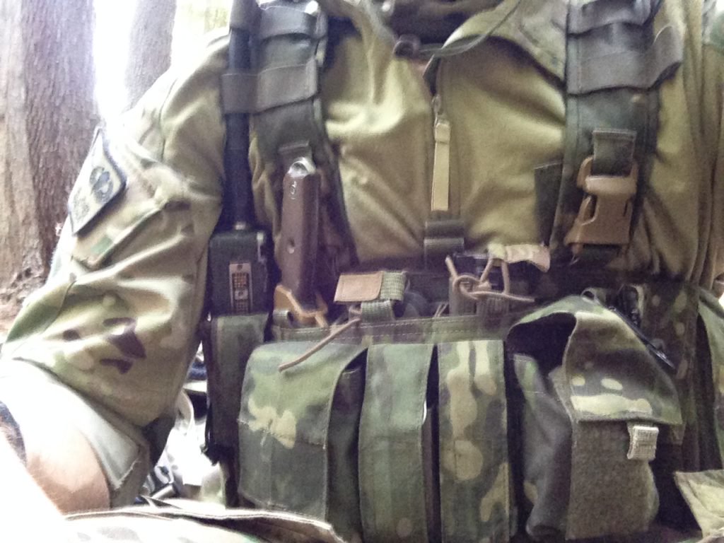 combat survival chest rig