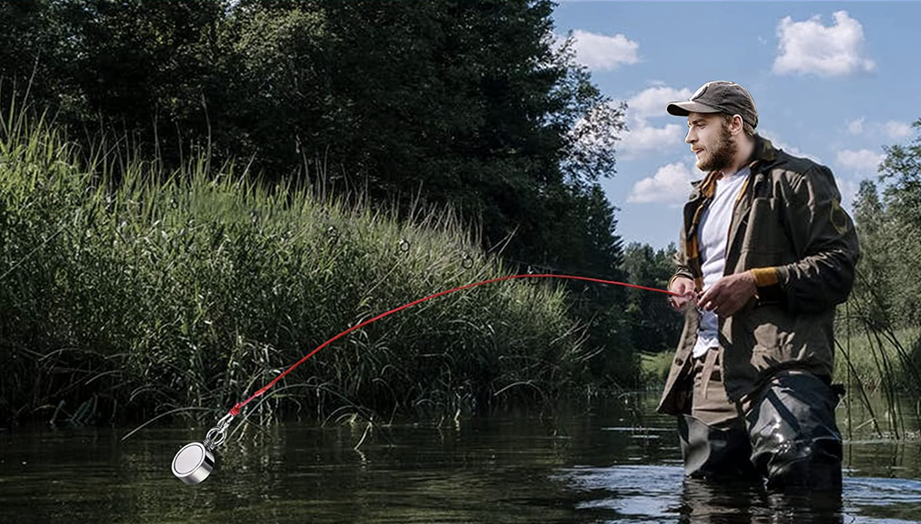 Magnet Fishing with the MIKEDE Double Sided Magnet - The Gear Bunker