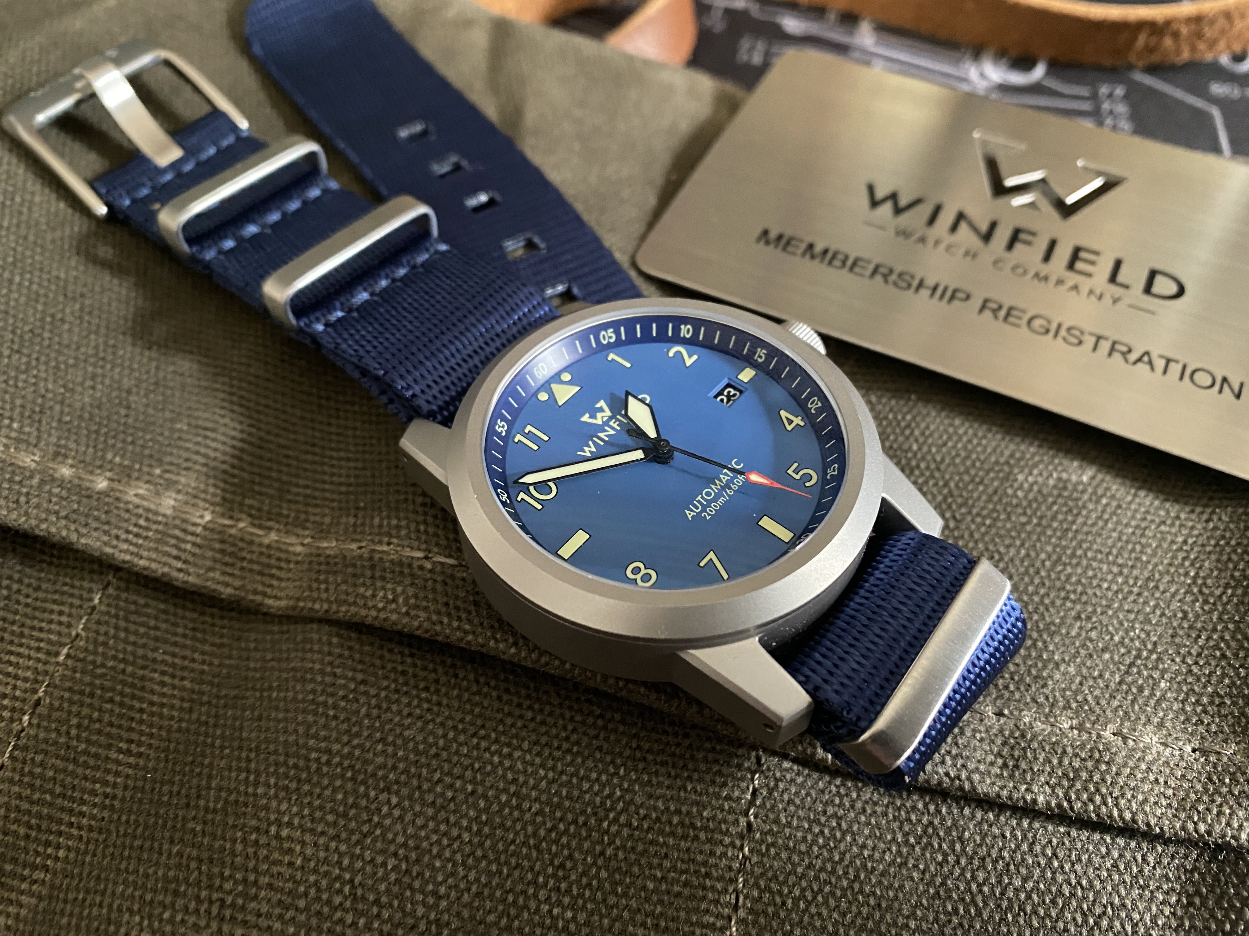 Winfield Watch Sky Lead Stainless Review