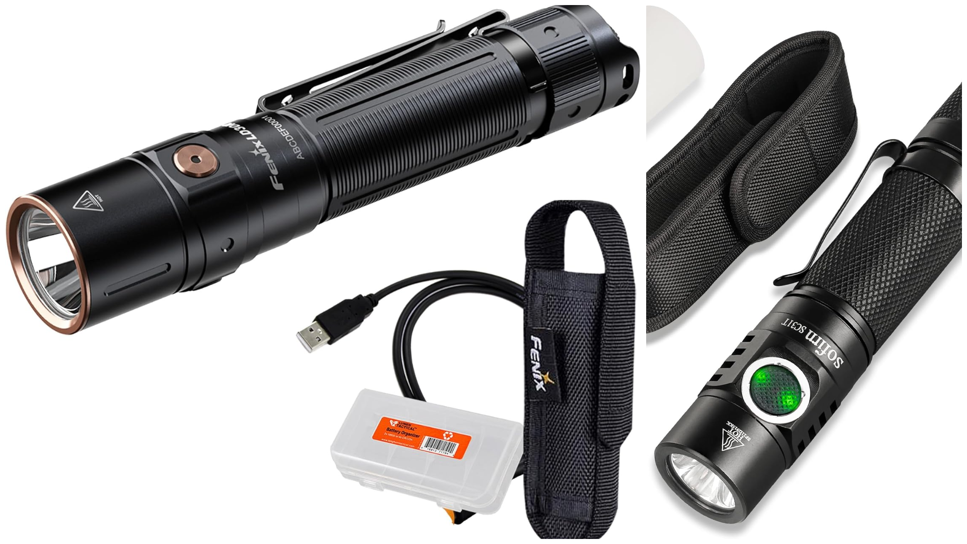 EDC Flashlight Comparison: Sofirn SC31T vs Fenix LD30R