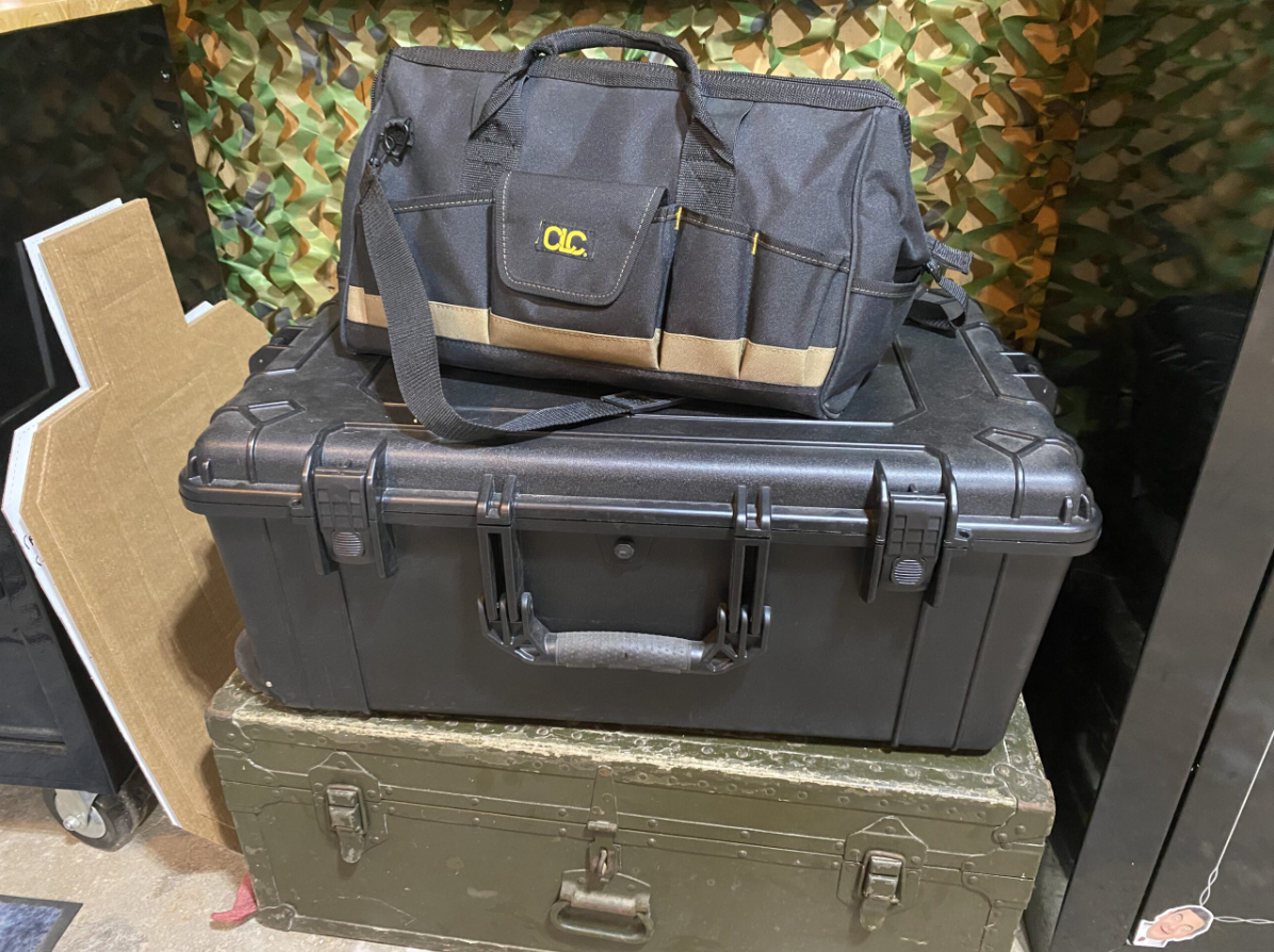 tool bag as range bag