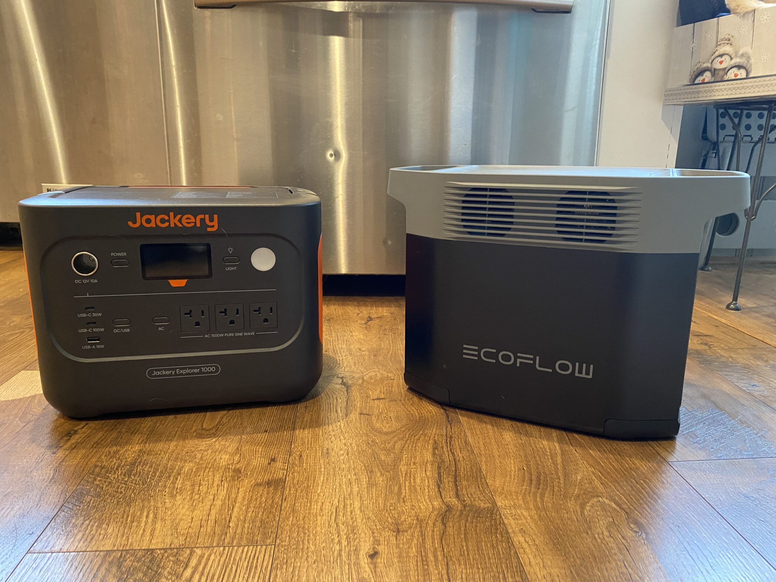 Jackery Explorer 1000 vs ECOFLOW Delta 2