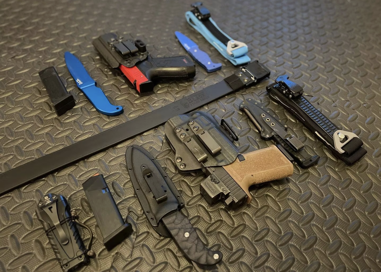 Best EDC Gear layed out on a table